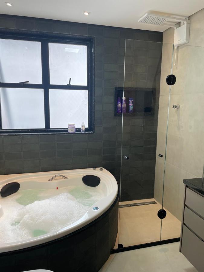 Ruya Flat - Hidro Privativa/Piscina - Sao Vicente Appartement Buitenkant foto